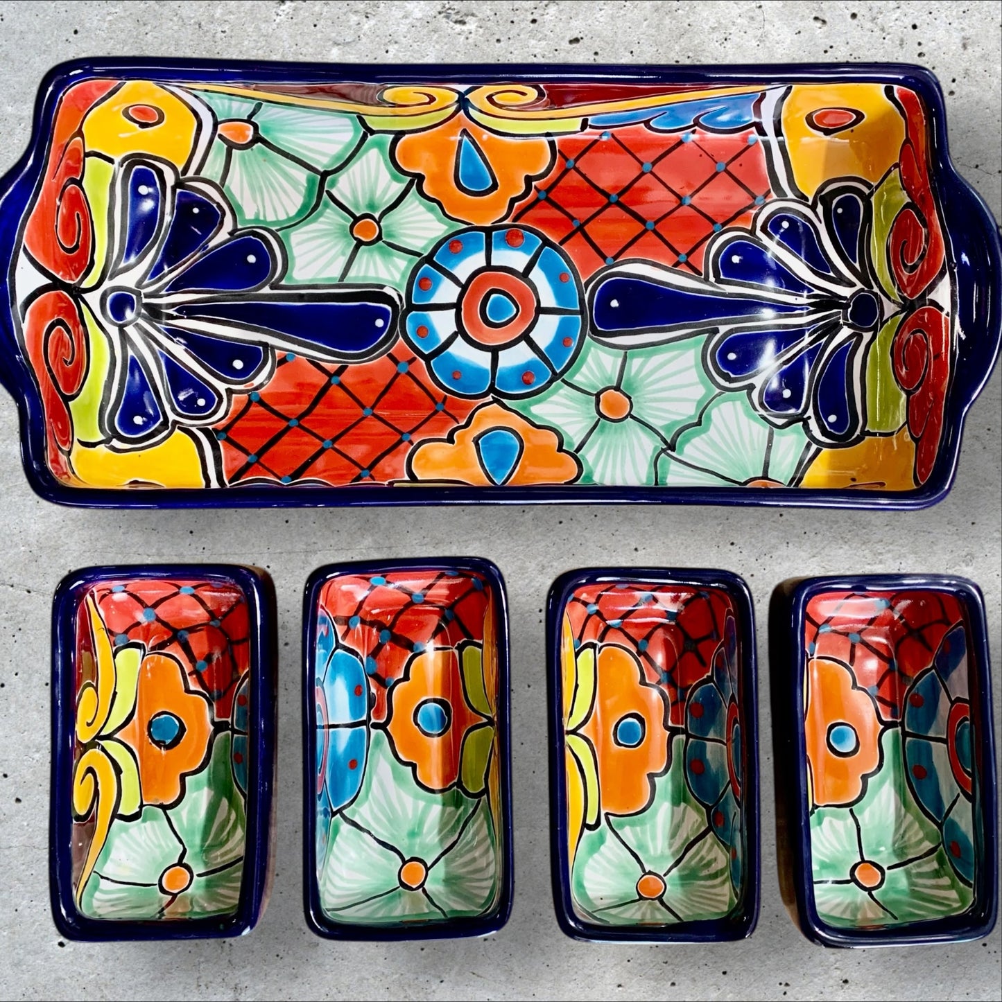 Talavera Pottery Serving Dish