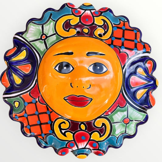 Talavera Sun Face 9”