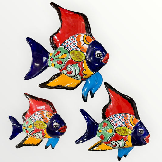 Talavera Tropical Fish Set