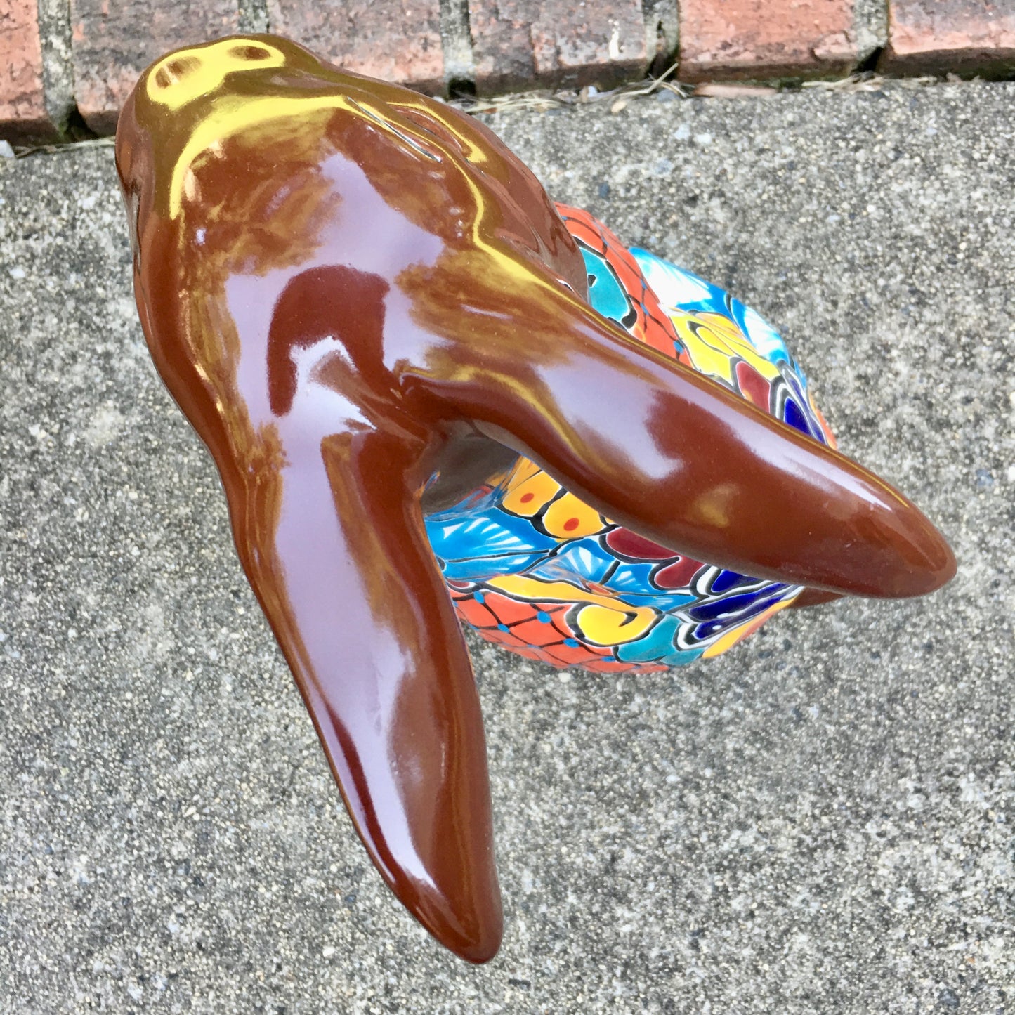 Talavera Standing bunny rabbit figurine top