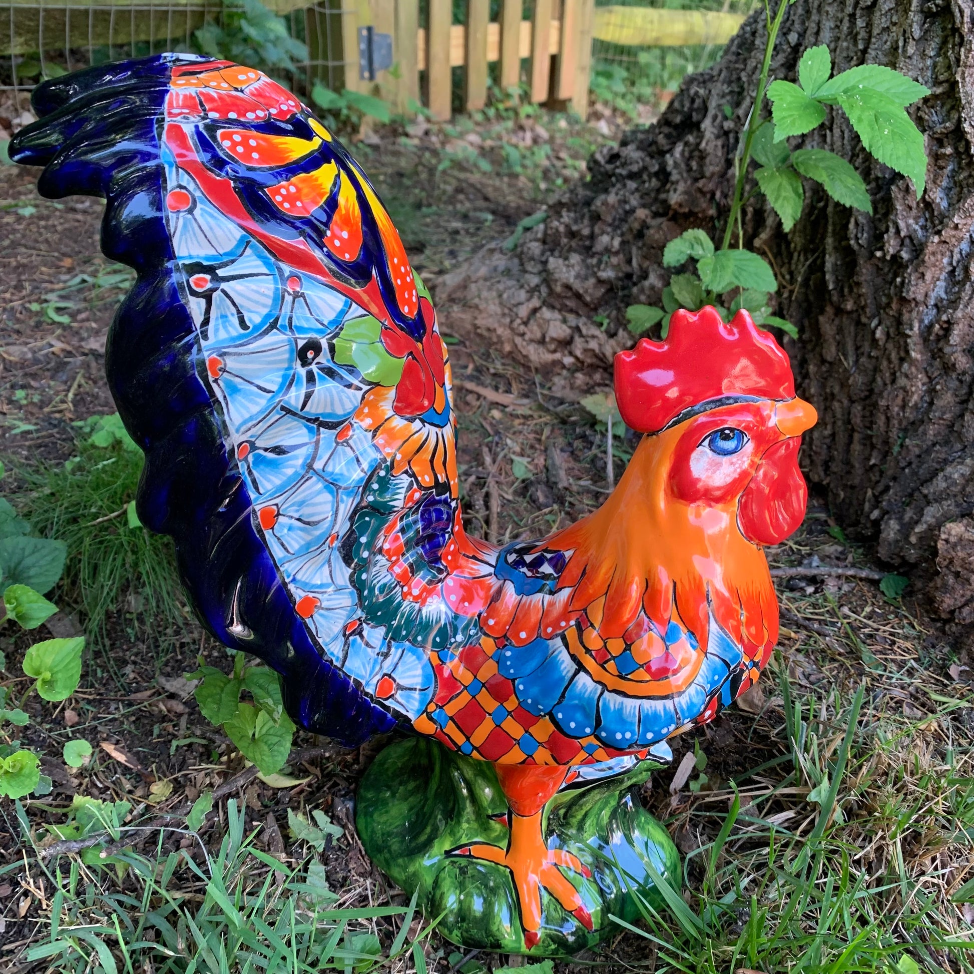 Talavera classic rooster side