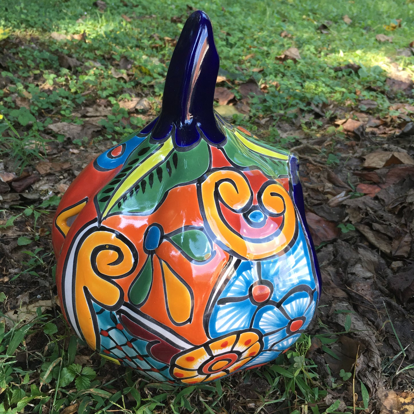 Talavera Pumpkin LG - Calabaza