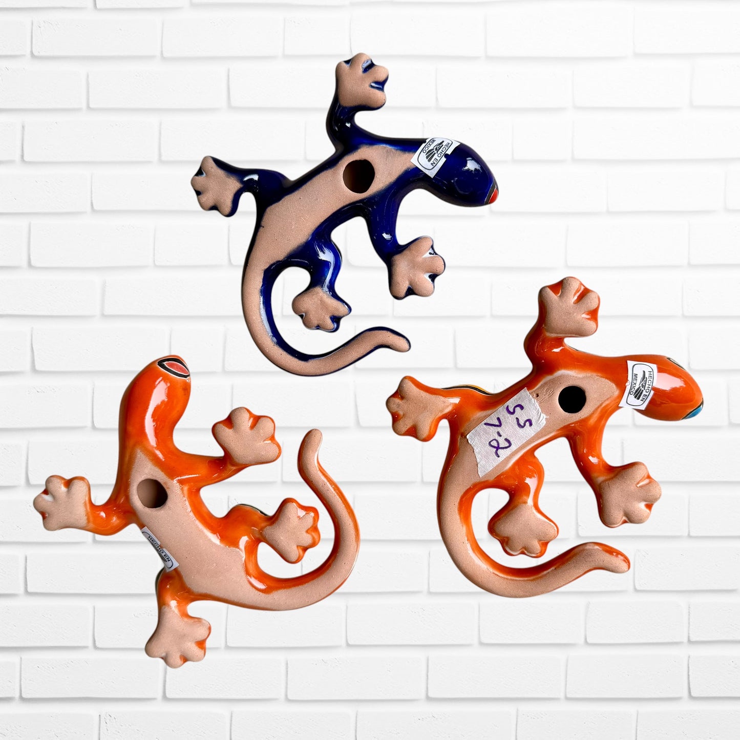 Talavera Salamander Lizard Set
