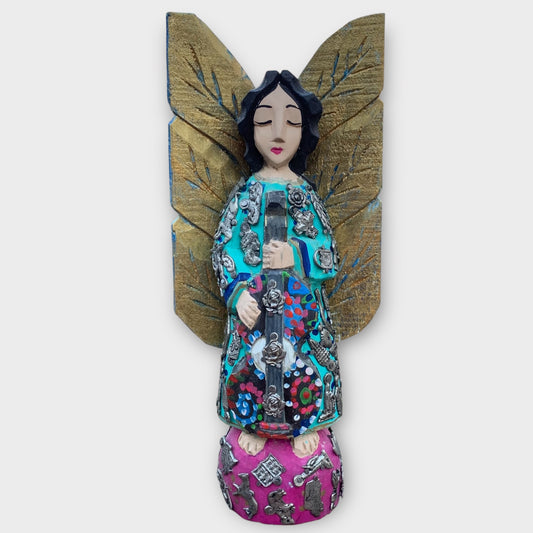 Milagros Angel With Guitar