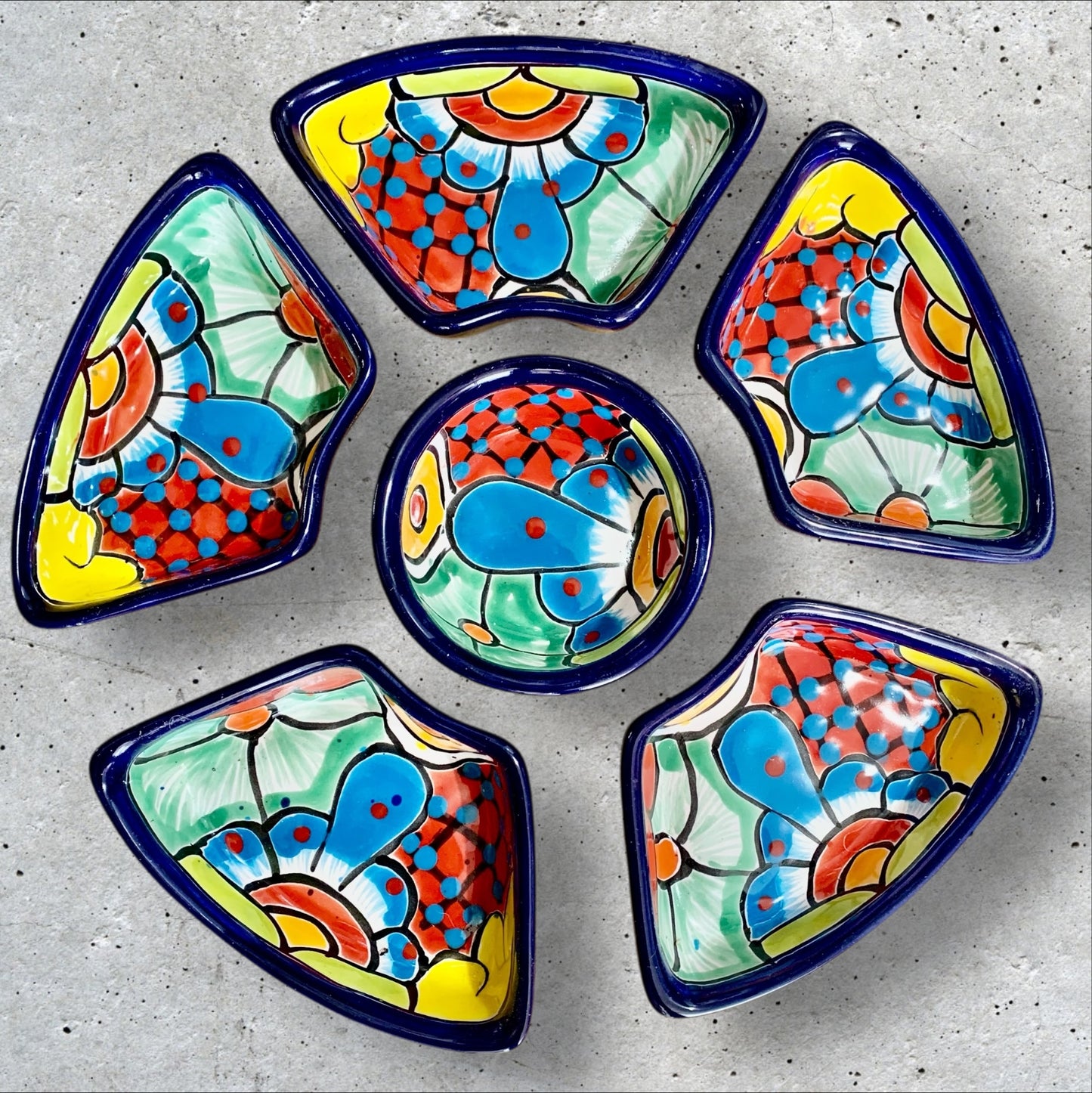 Talavera Serving Dish Redondo