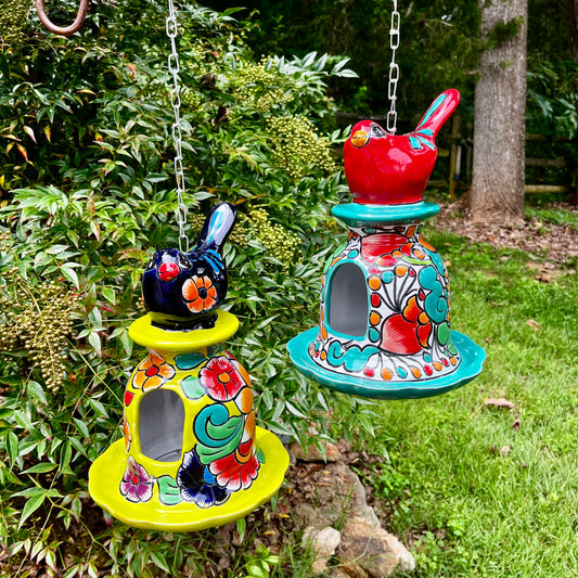 Talavera Pottery Birdie Bird Houses