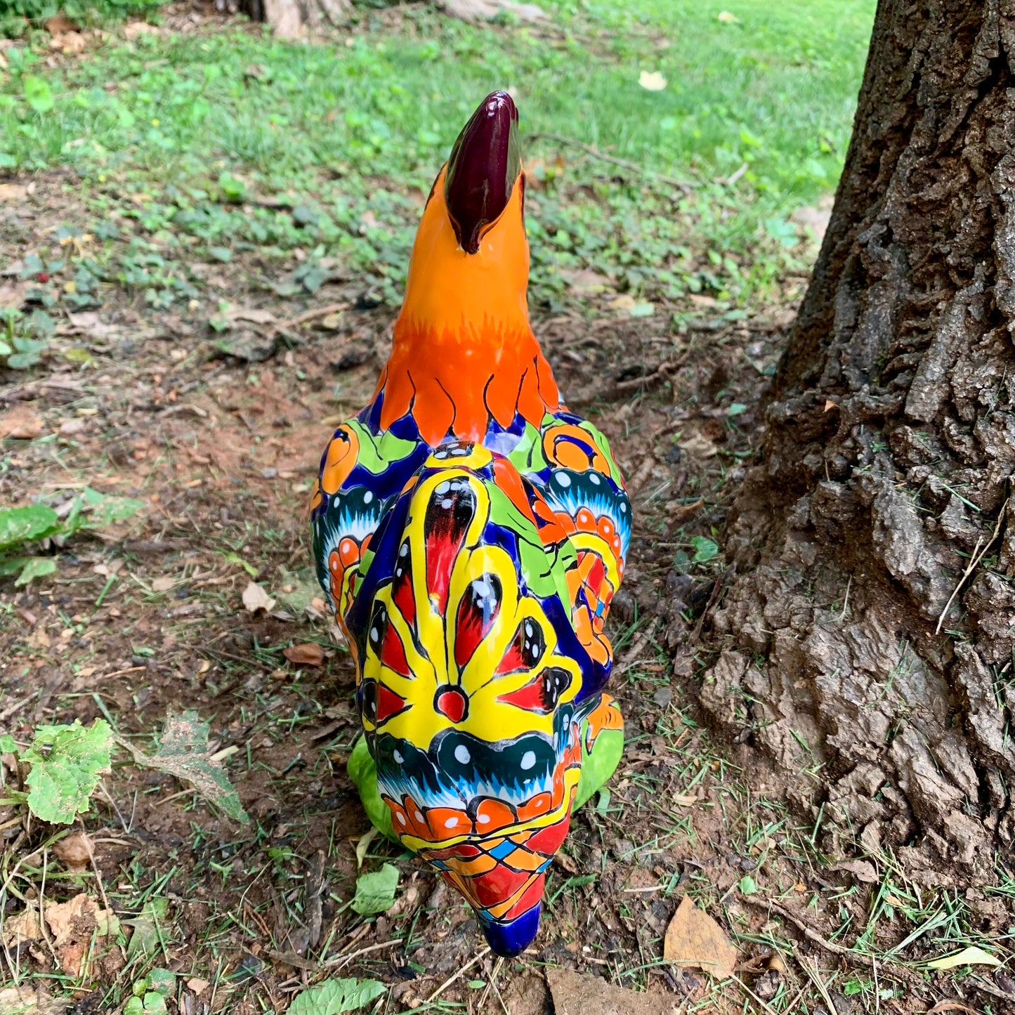 Talavera classic rooster back