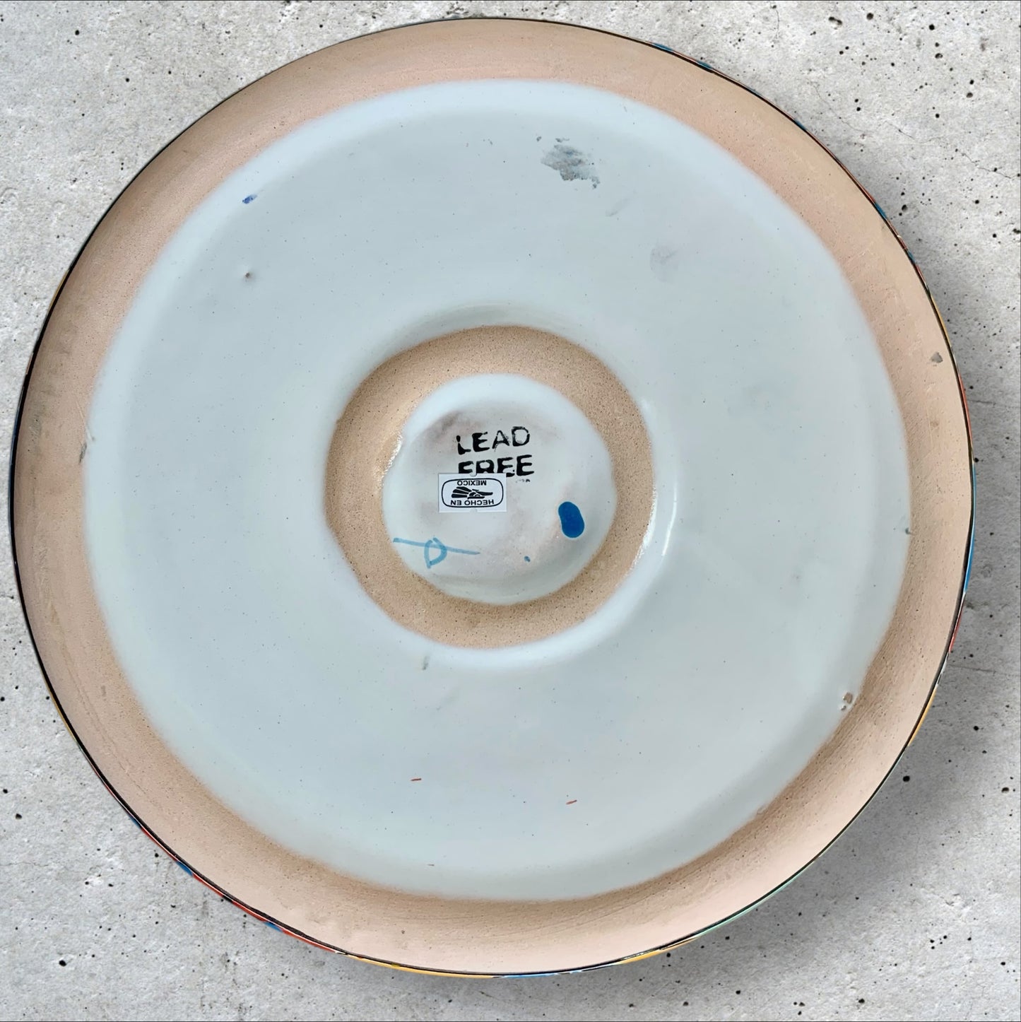 Talavera Serving Dish Redondo
