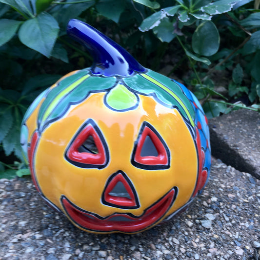 Talavera pumpkin calabaza