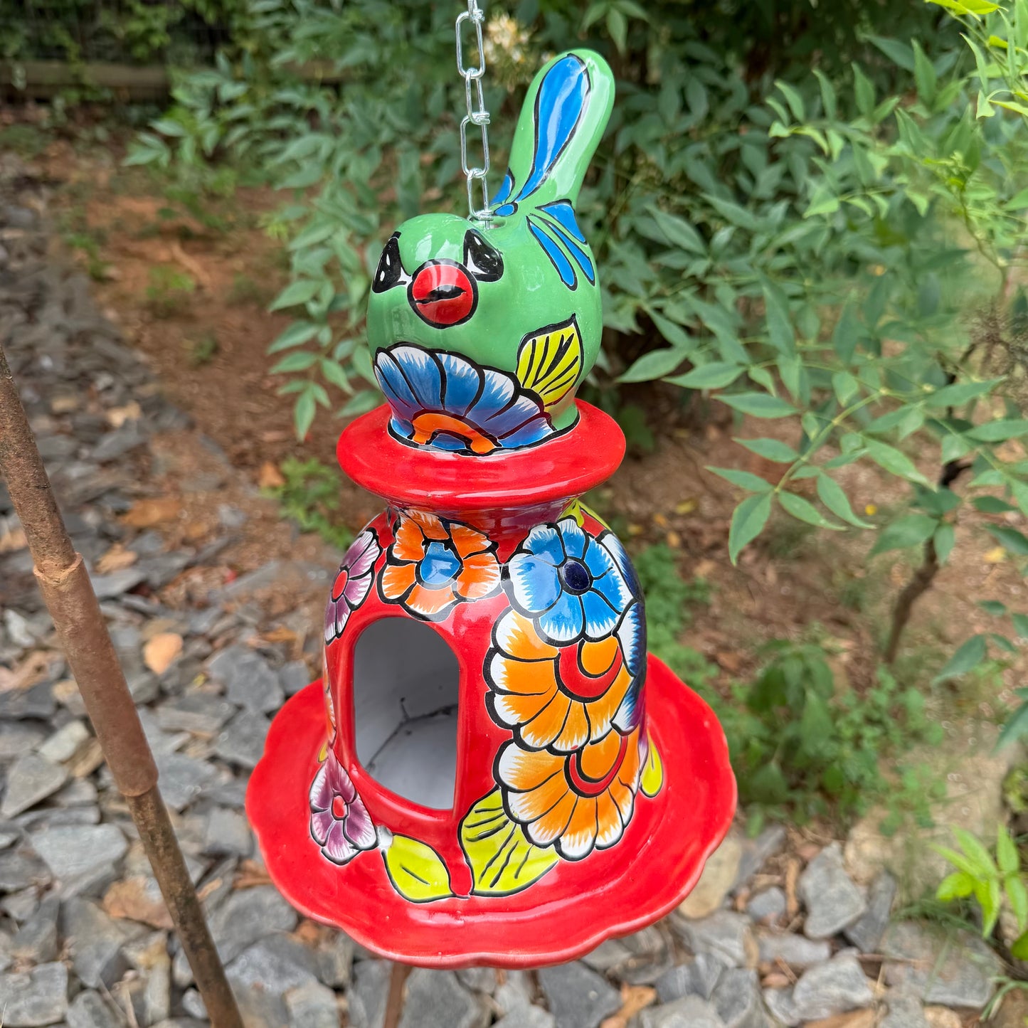 Talavera Pottery Birdie Bird House