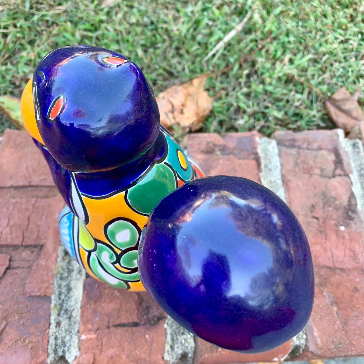 Talavera Pottery Squirrel Nut