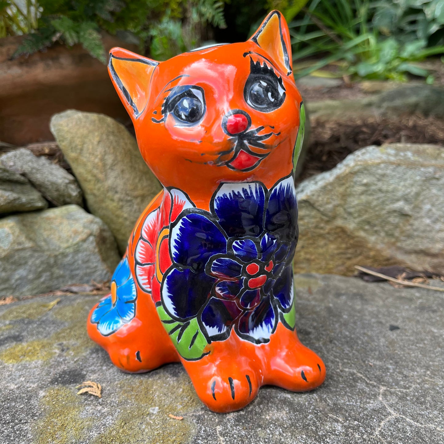 Talavera Kitty Cat Figurine Chico