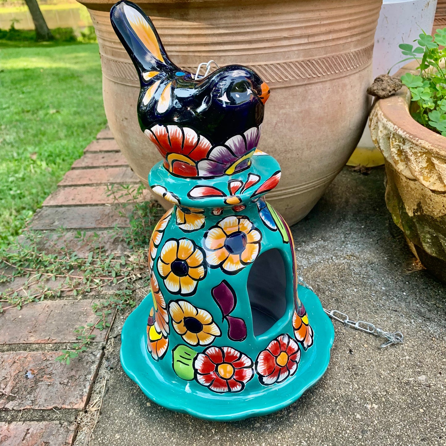 Talavera Pottery Birdie Bird House
