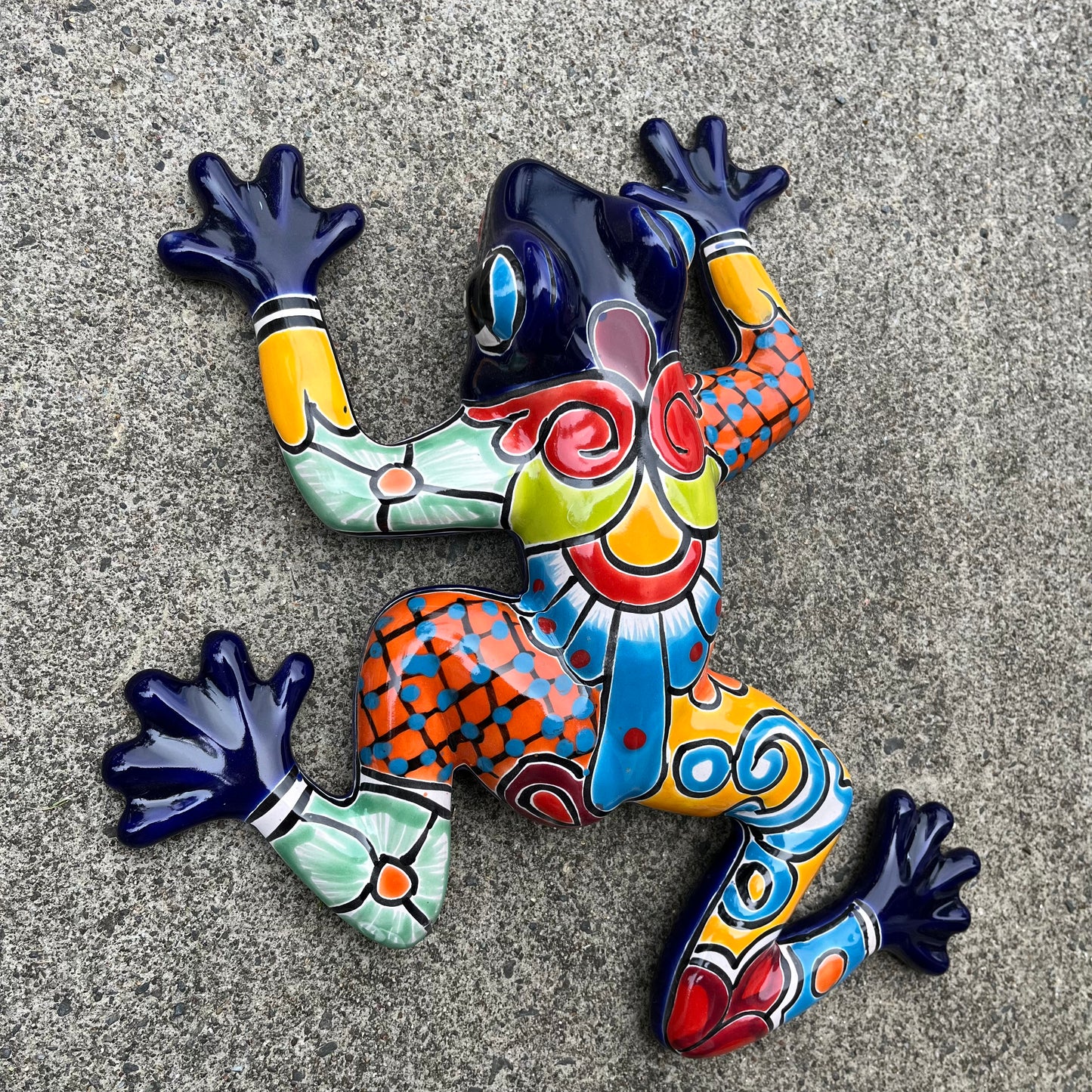 Talavera Wall Frog Grande