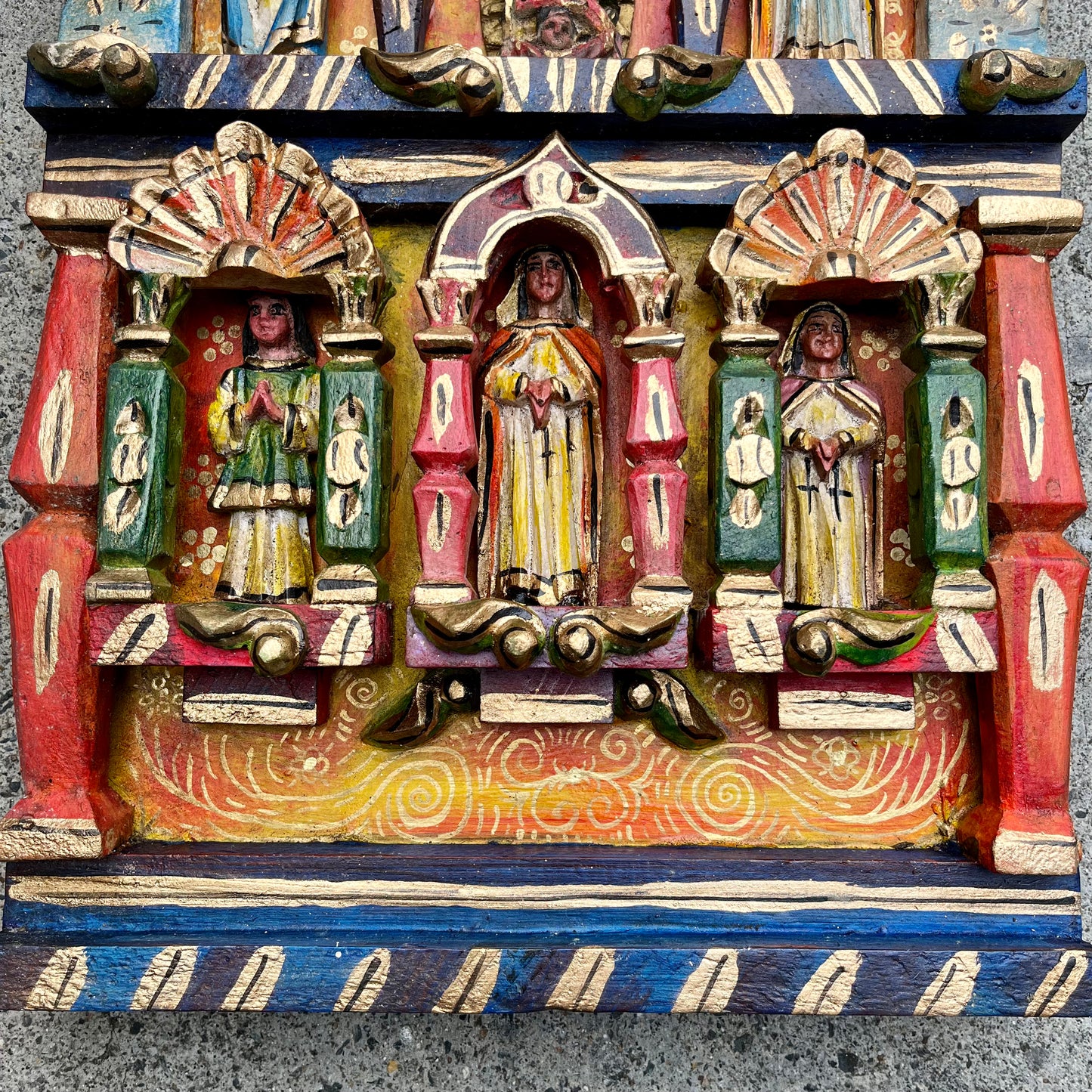 Mexican Retablo Saints Chico