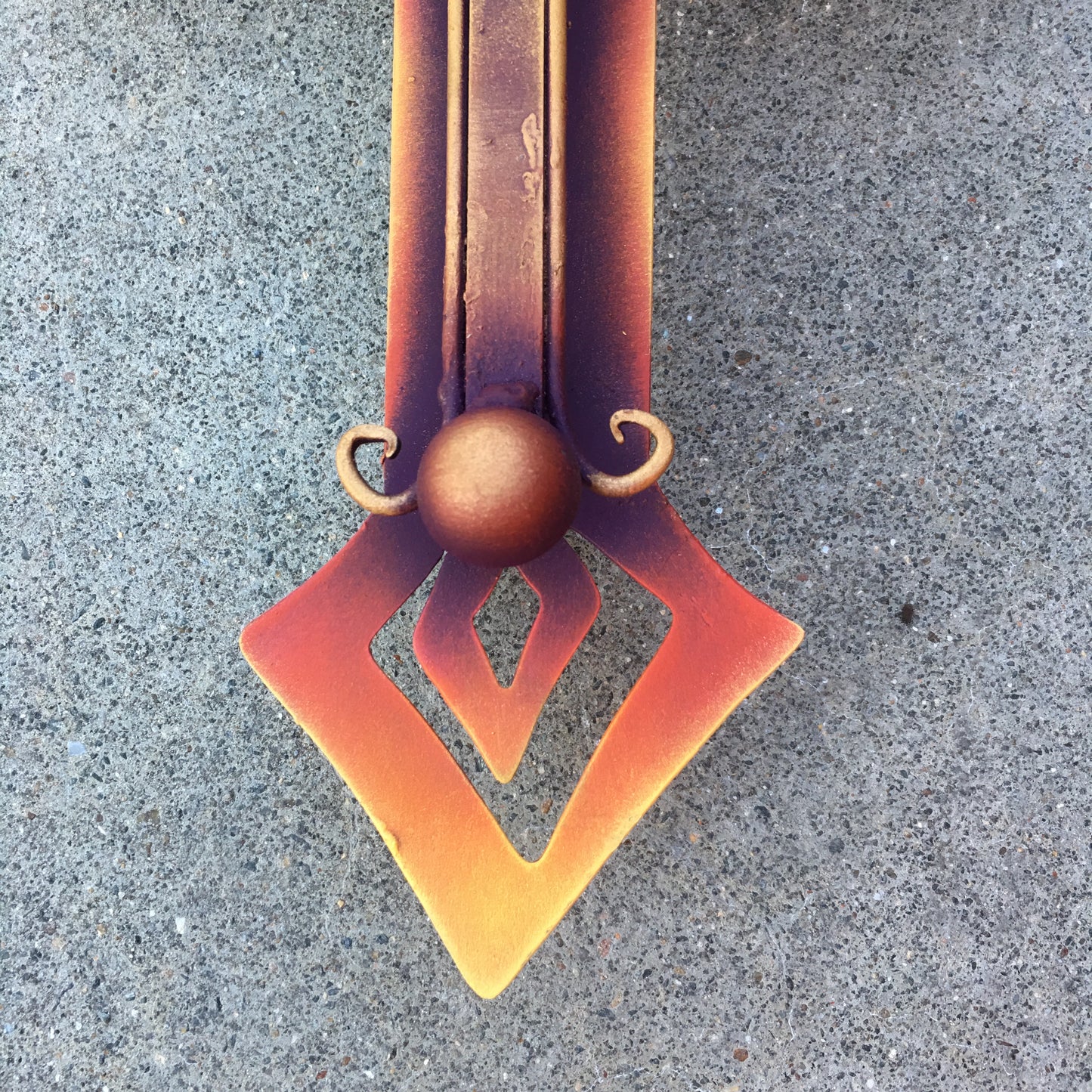 Winged Sacred Heart Cross