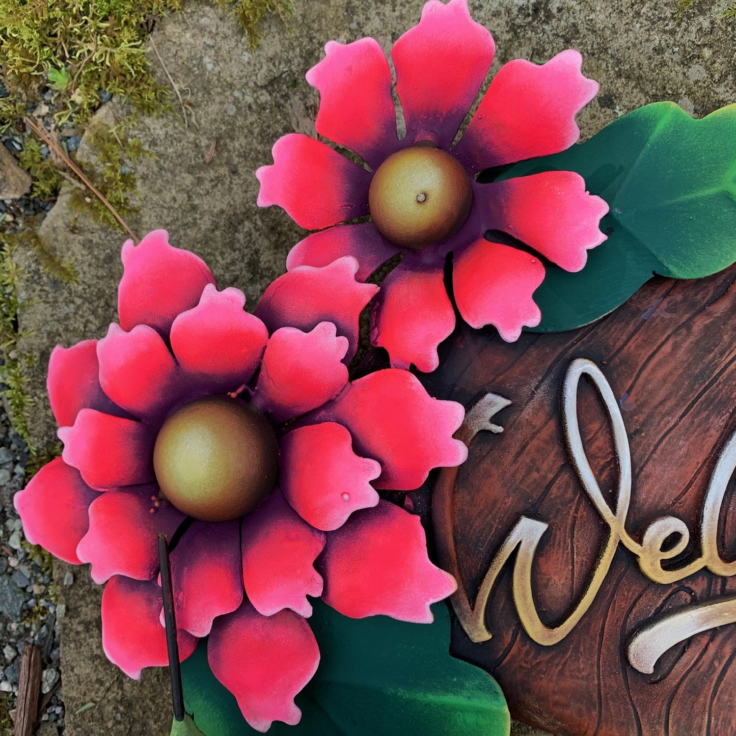 flowers metal