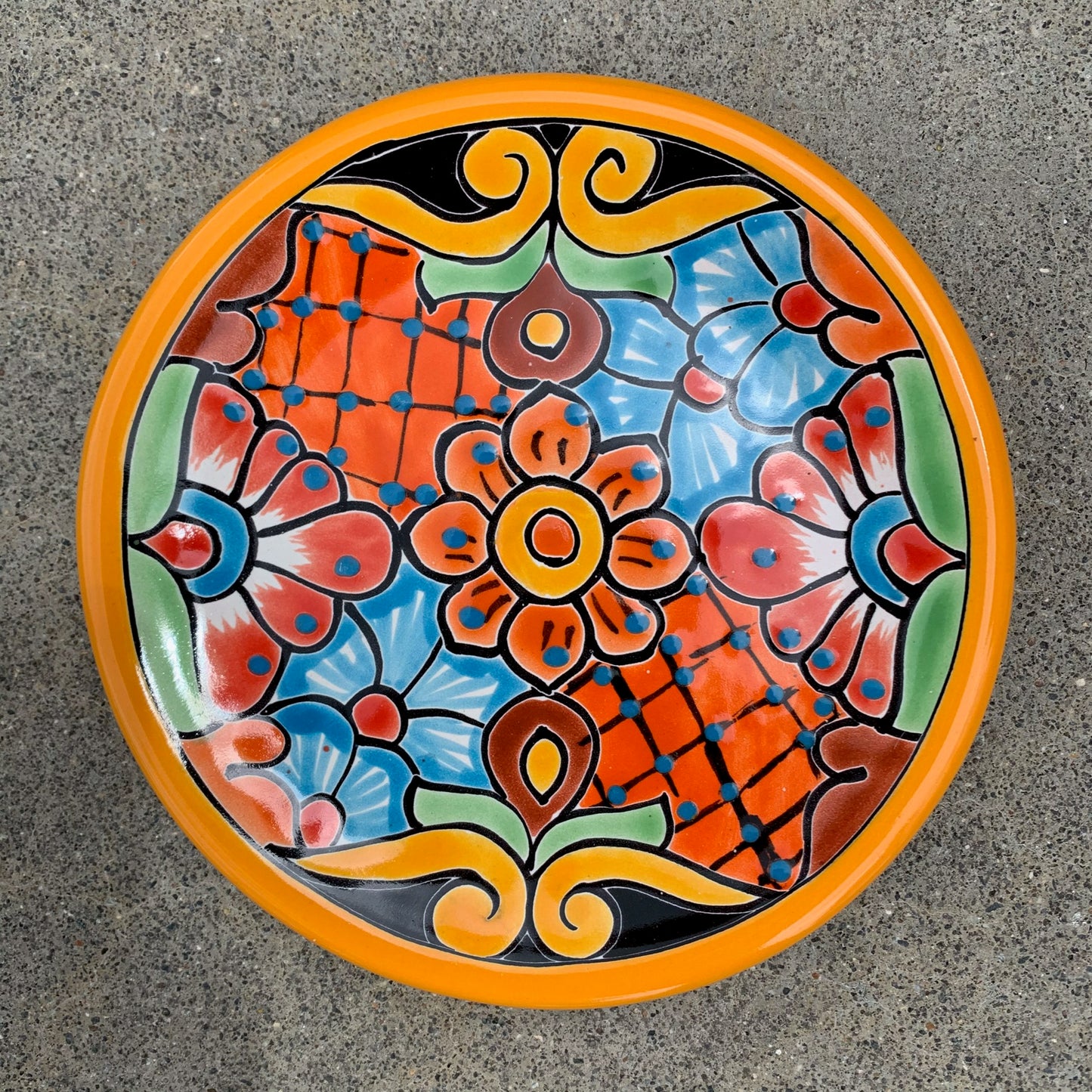 talavera salad plate