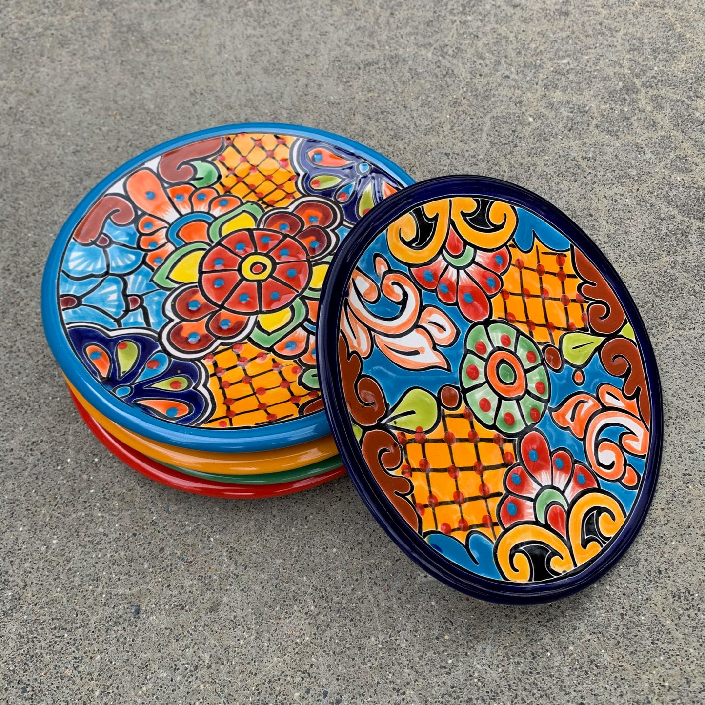 Talavera Sandwich Plate