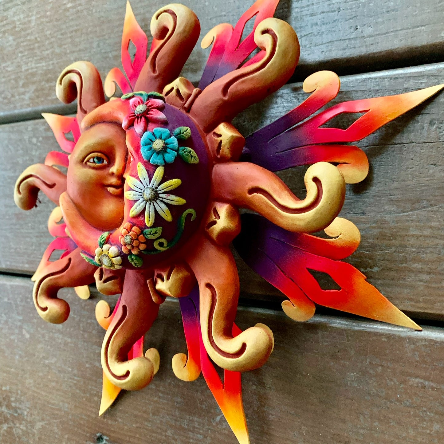 sun and moon art