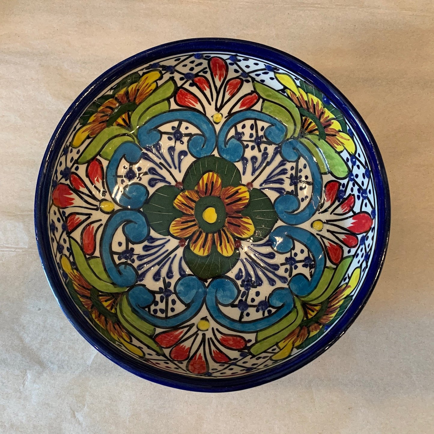 Mexican Talavera Botanical Dinnerware