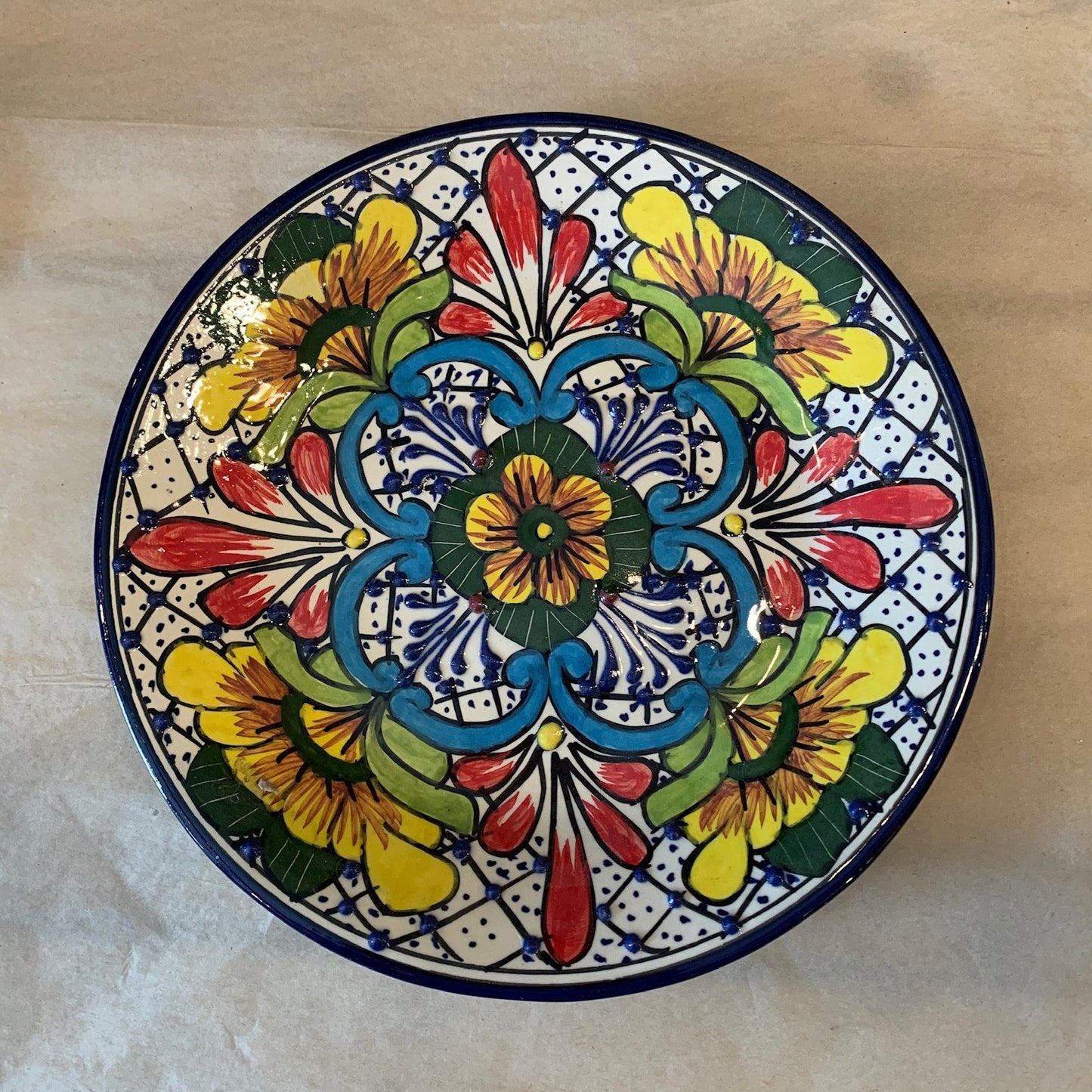 Mexican Talavera Botanical Dinnerware