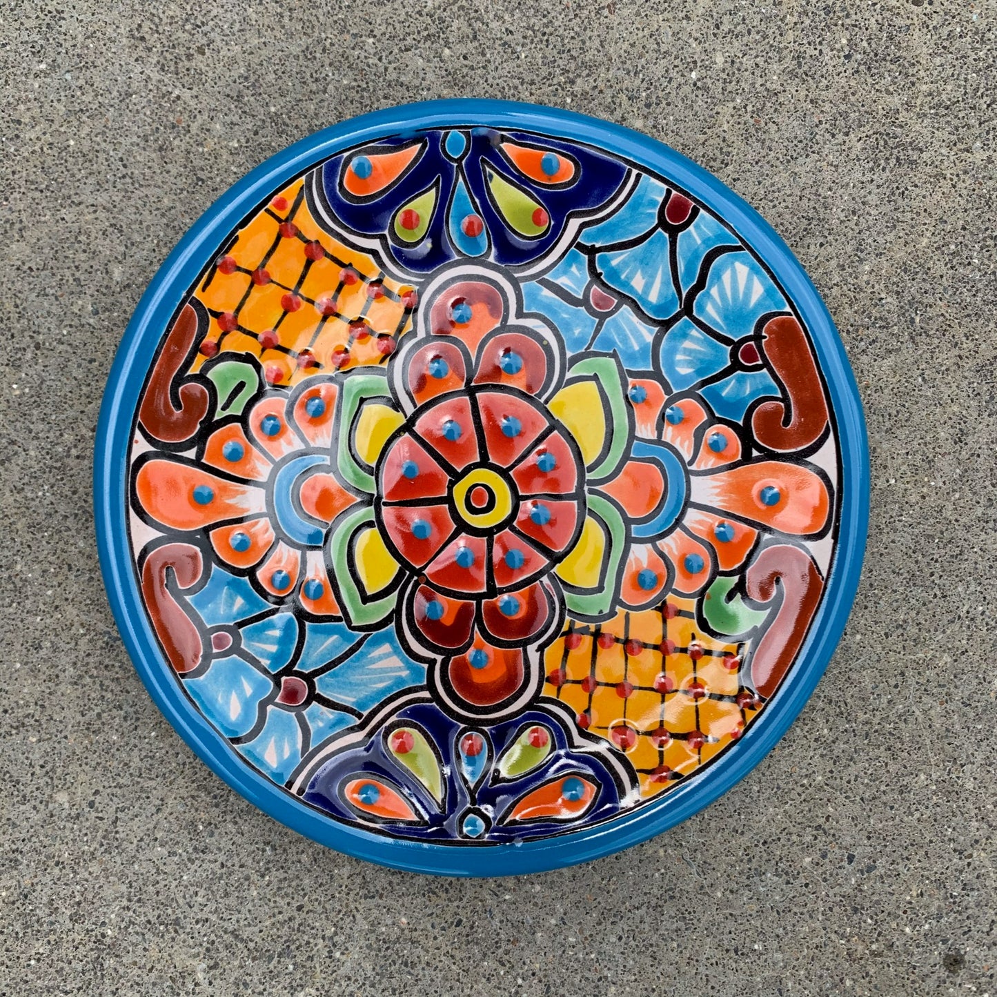 mexican talavera dish