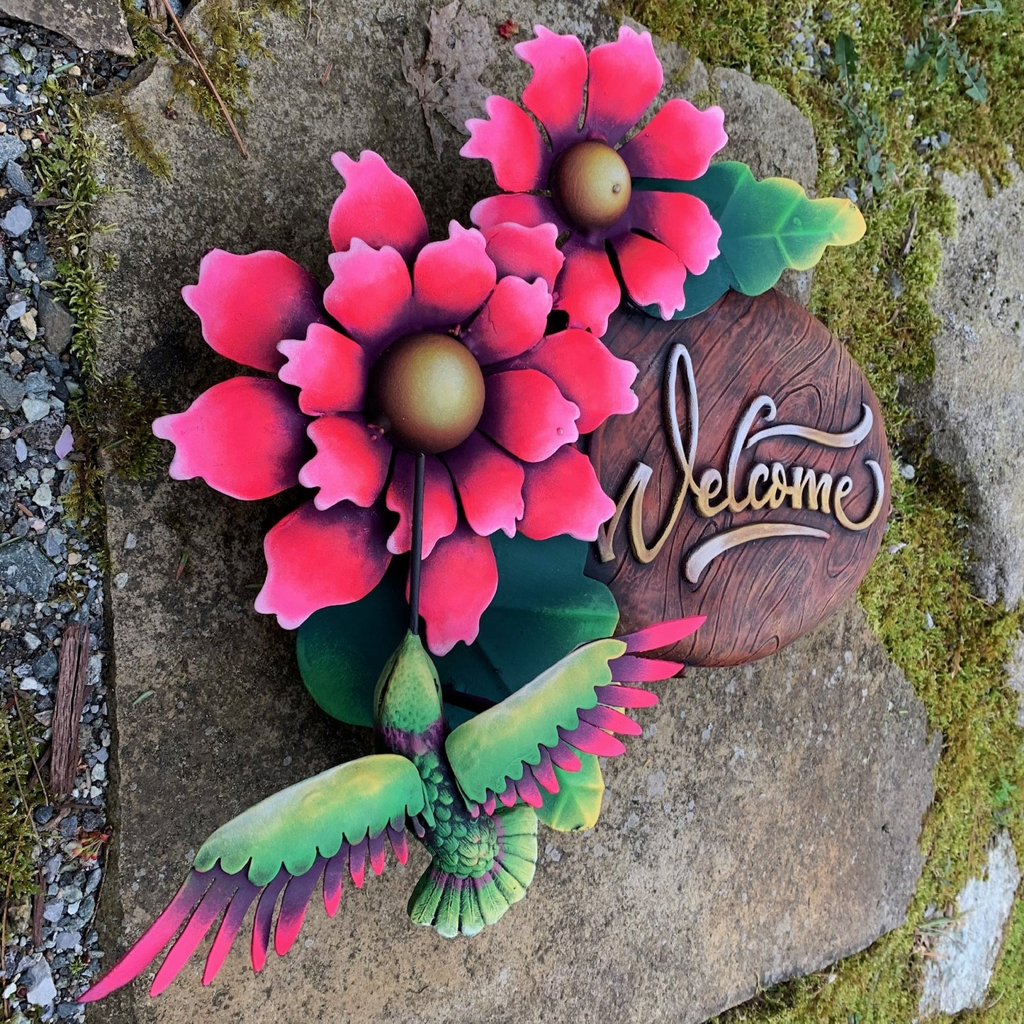 flowers hummingbirds
