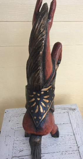Wood Hand Carved Horse