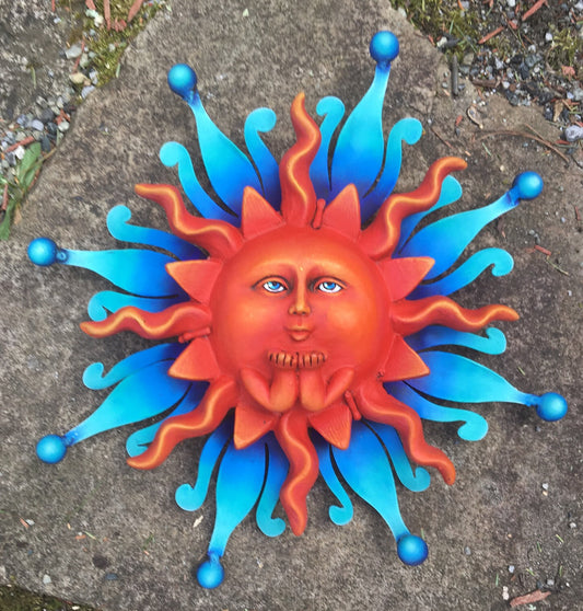 Wall Sun with Hands