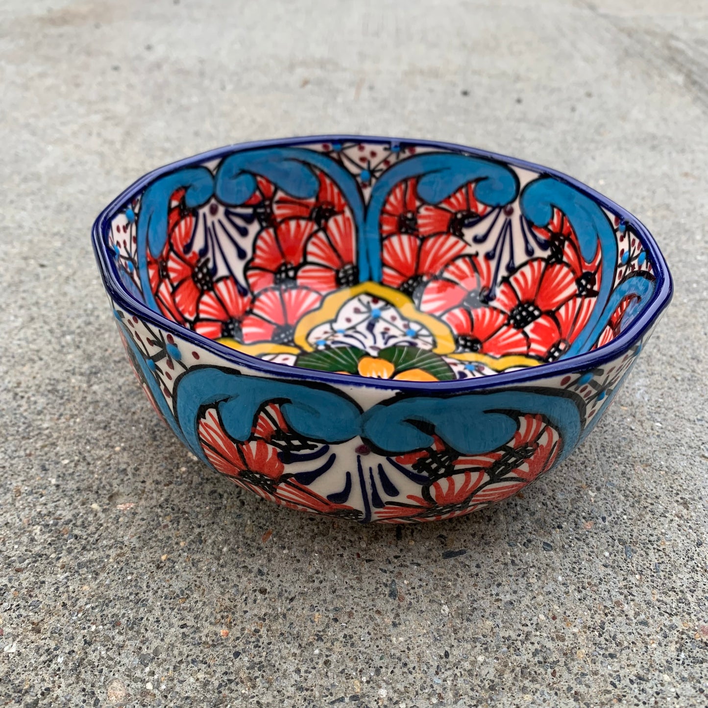 Talavera Peach Flora Dinnerware
