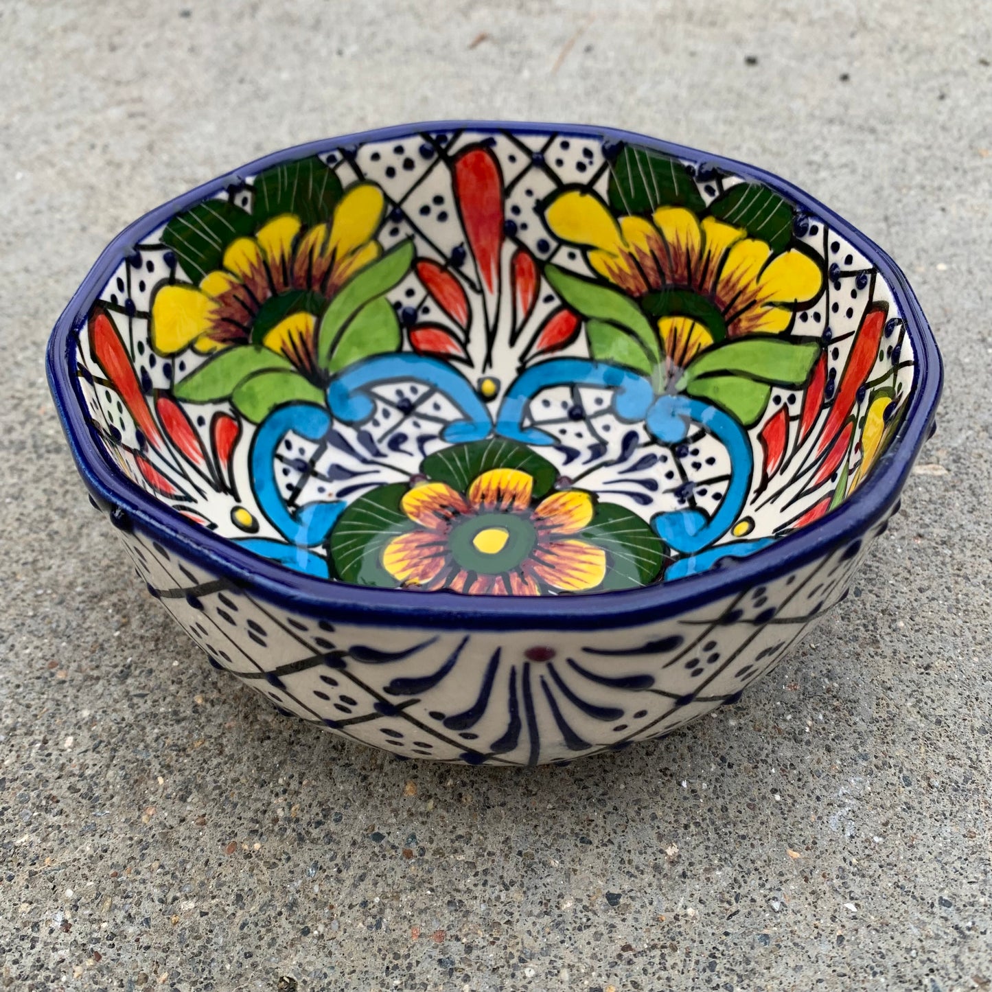 Mexican Talavera Botanical Dinnerware