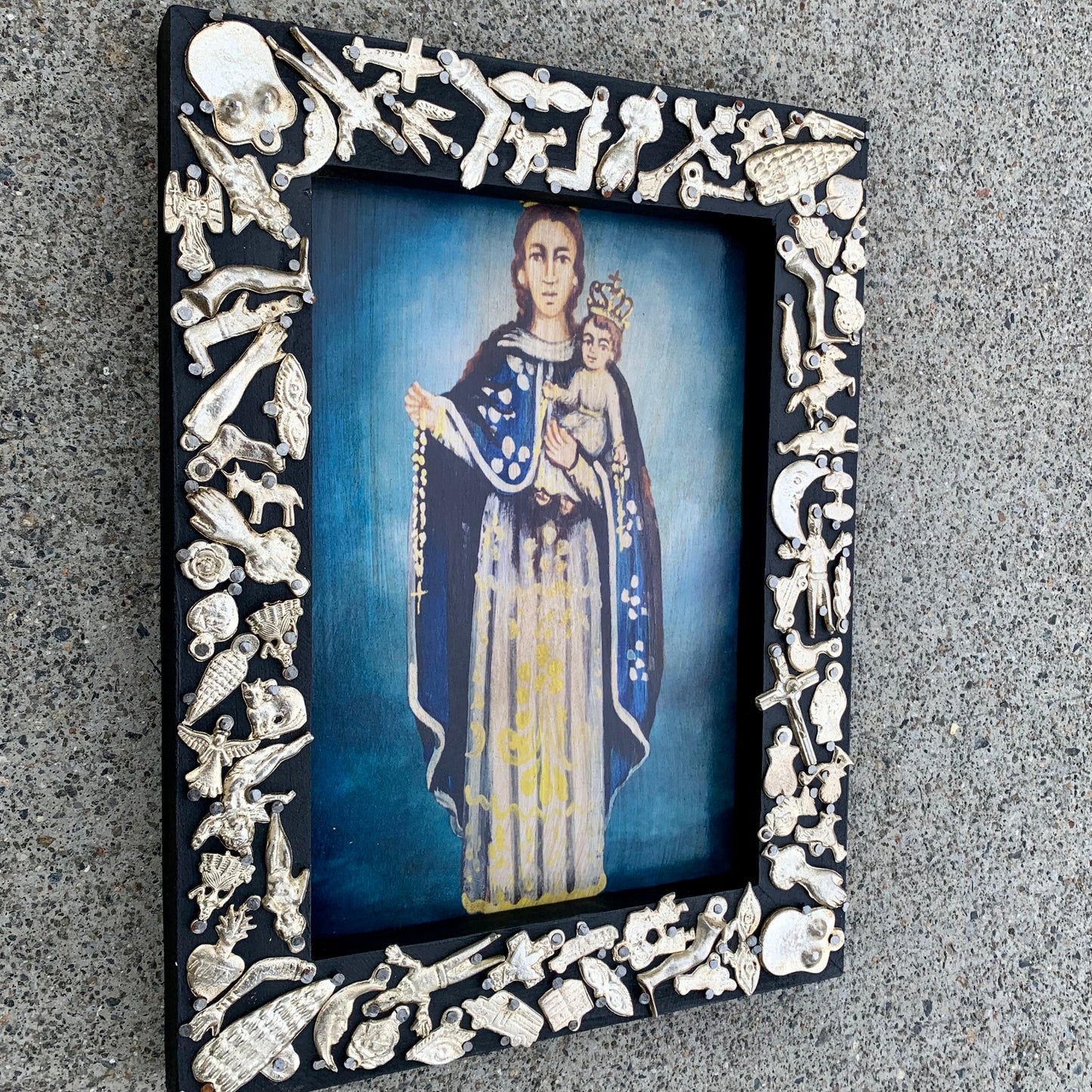 Milagros Framed St. Joseph Art