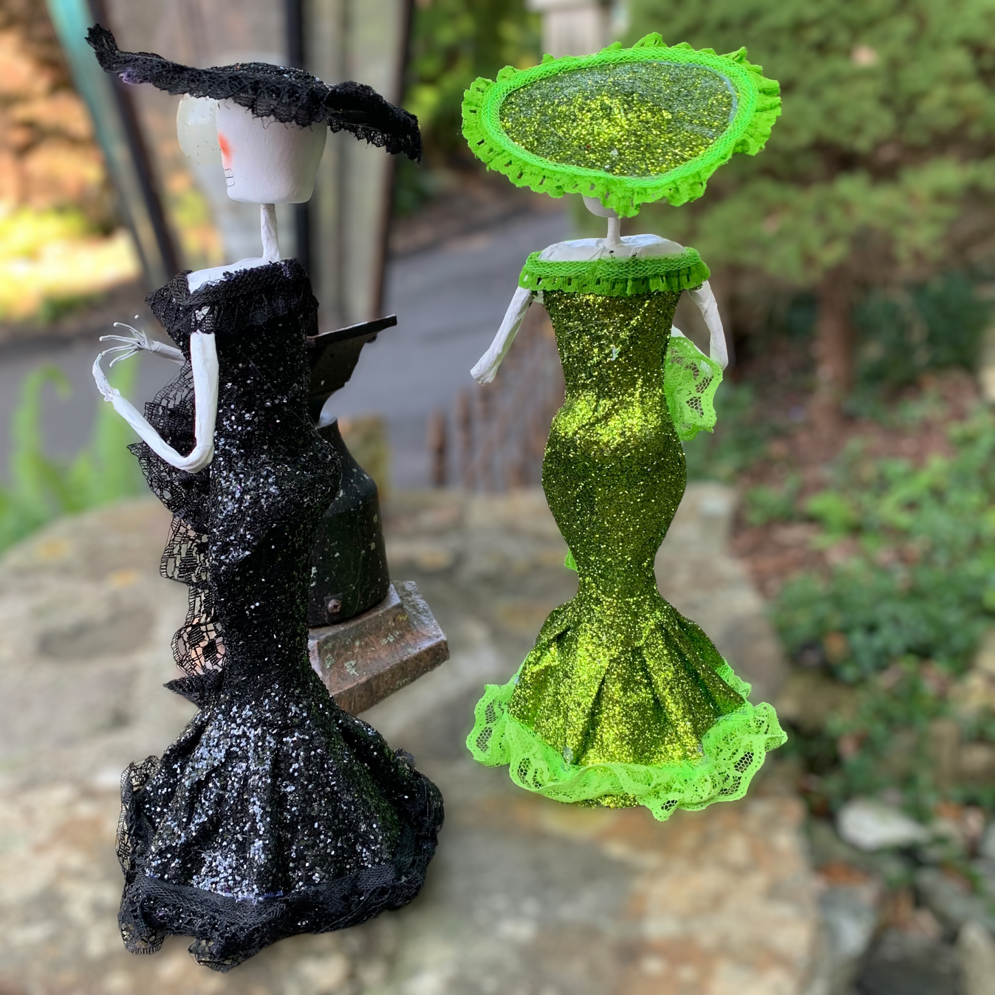 Sparkle Catrina Skeleton Doll