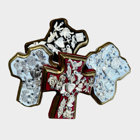 Milagros Wood Cross Mini