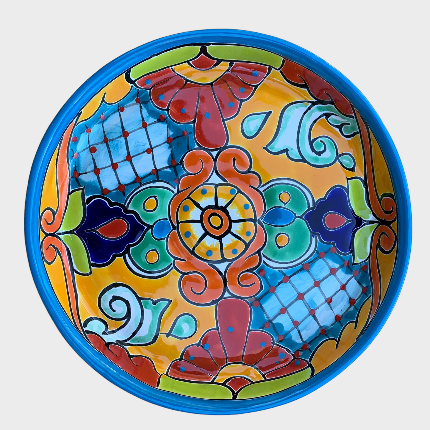 Talavera Serving Dish Redondo
