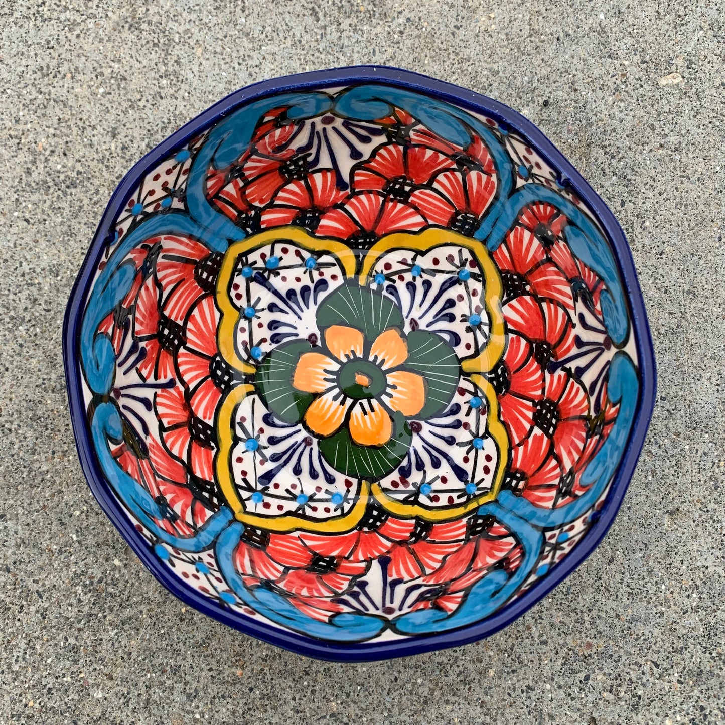 Talavera Peach Flora Dinnerware
