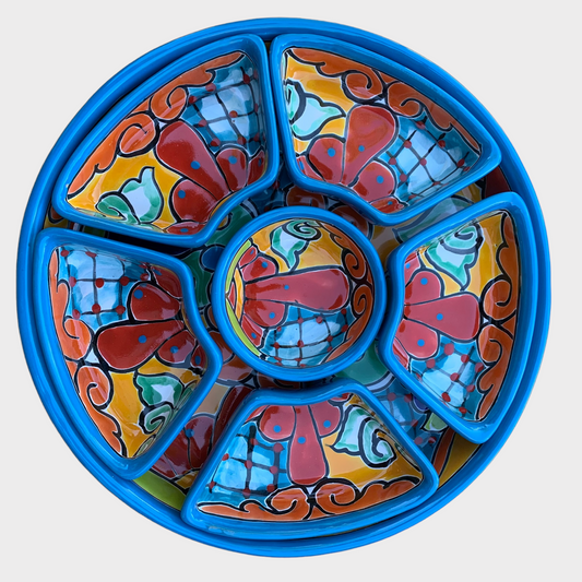 Talavera Serving Dish Redondo