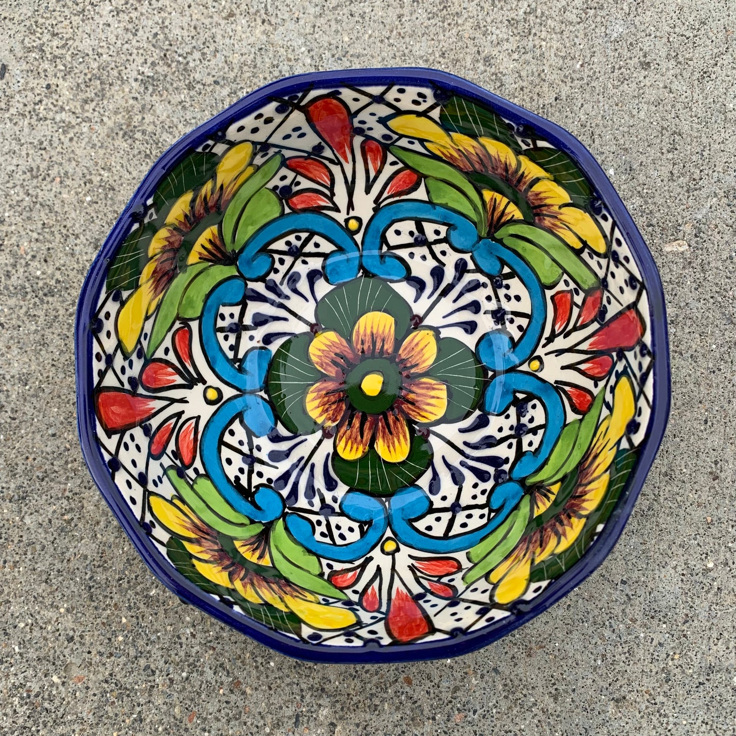 Mexican Talavera Botanical Dinnerware