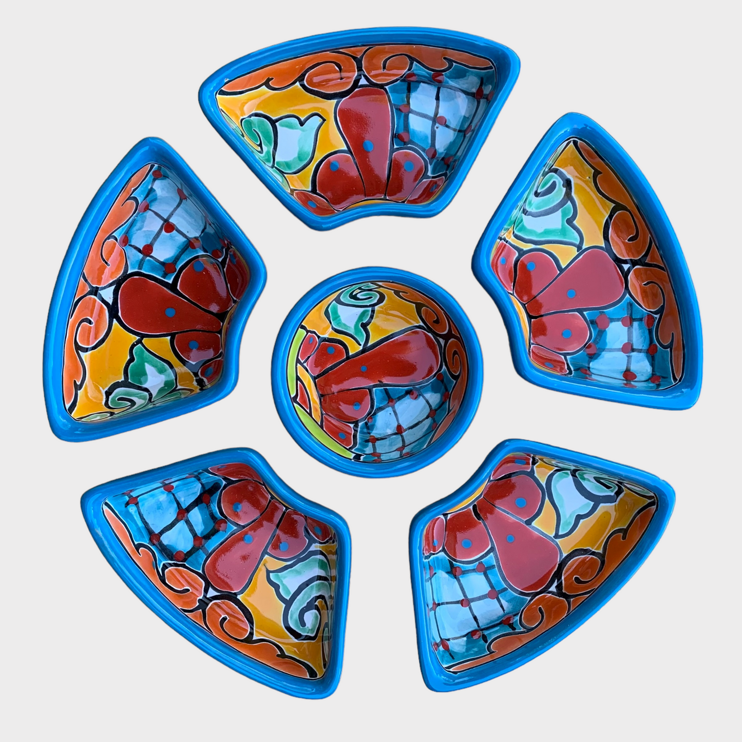 Talavera Serving Dish Redondo