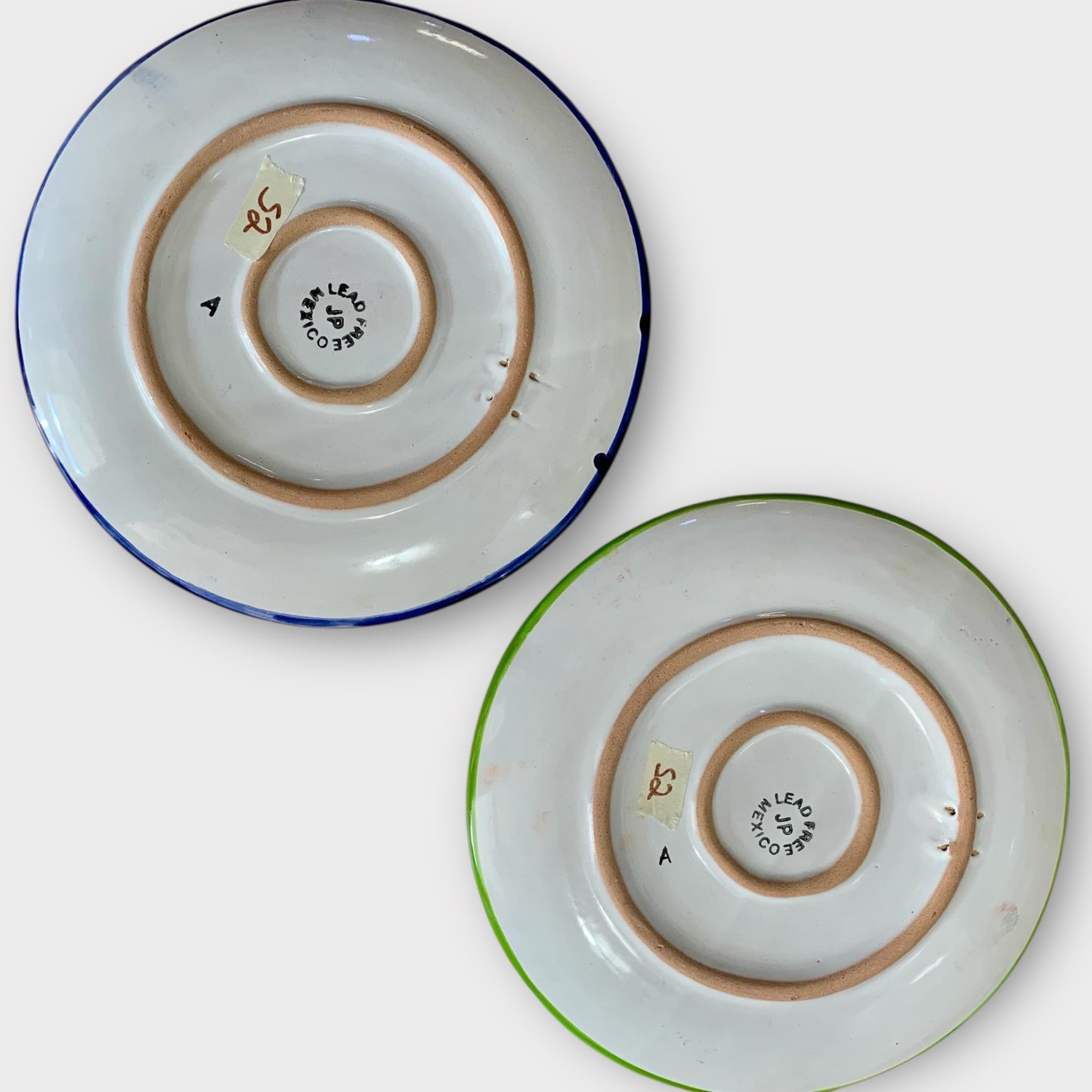 Talavera Dinner Plate back with stamp