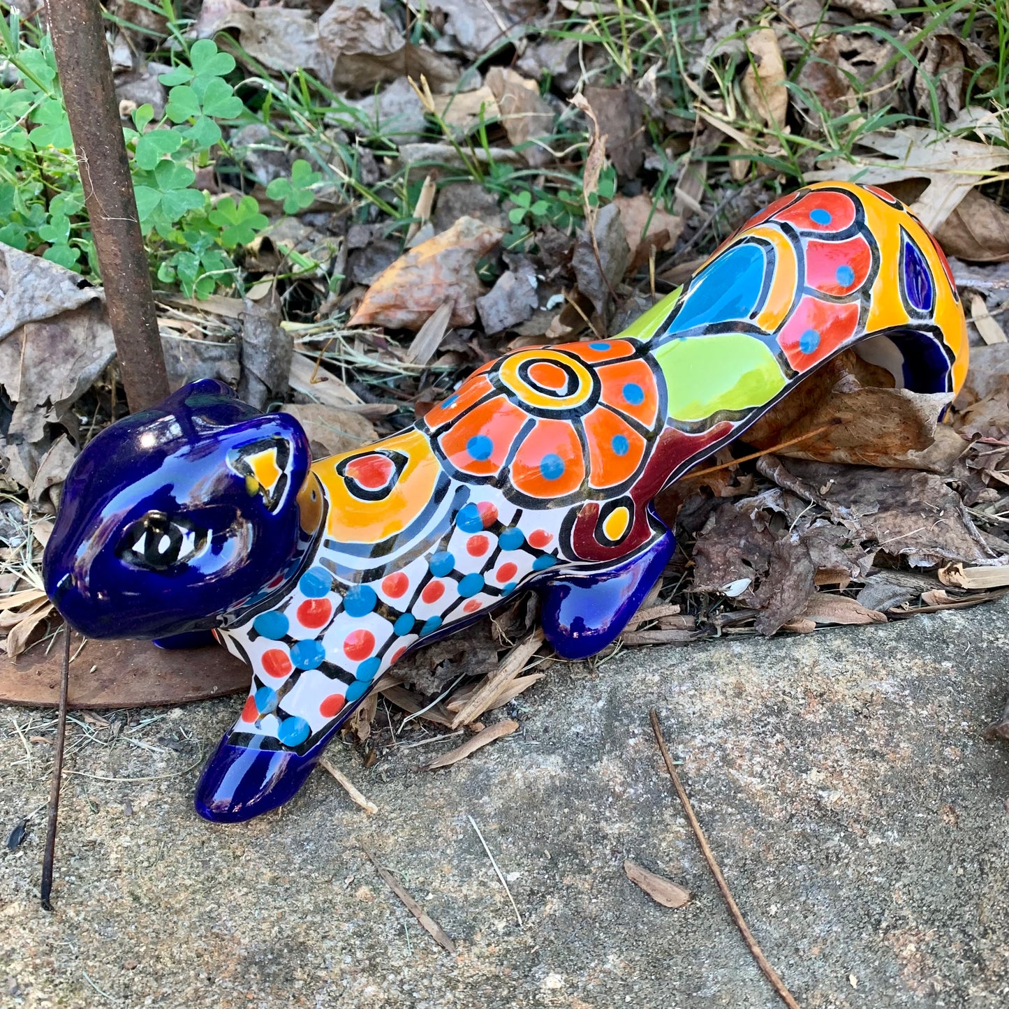 Talavera Pottery Squirrel Side