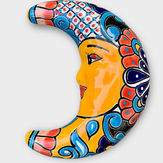 Talavera moon face
