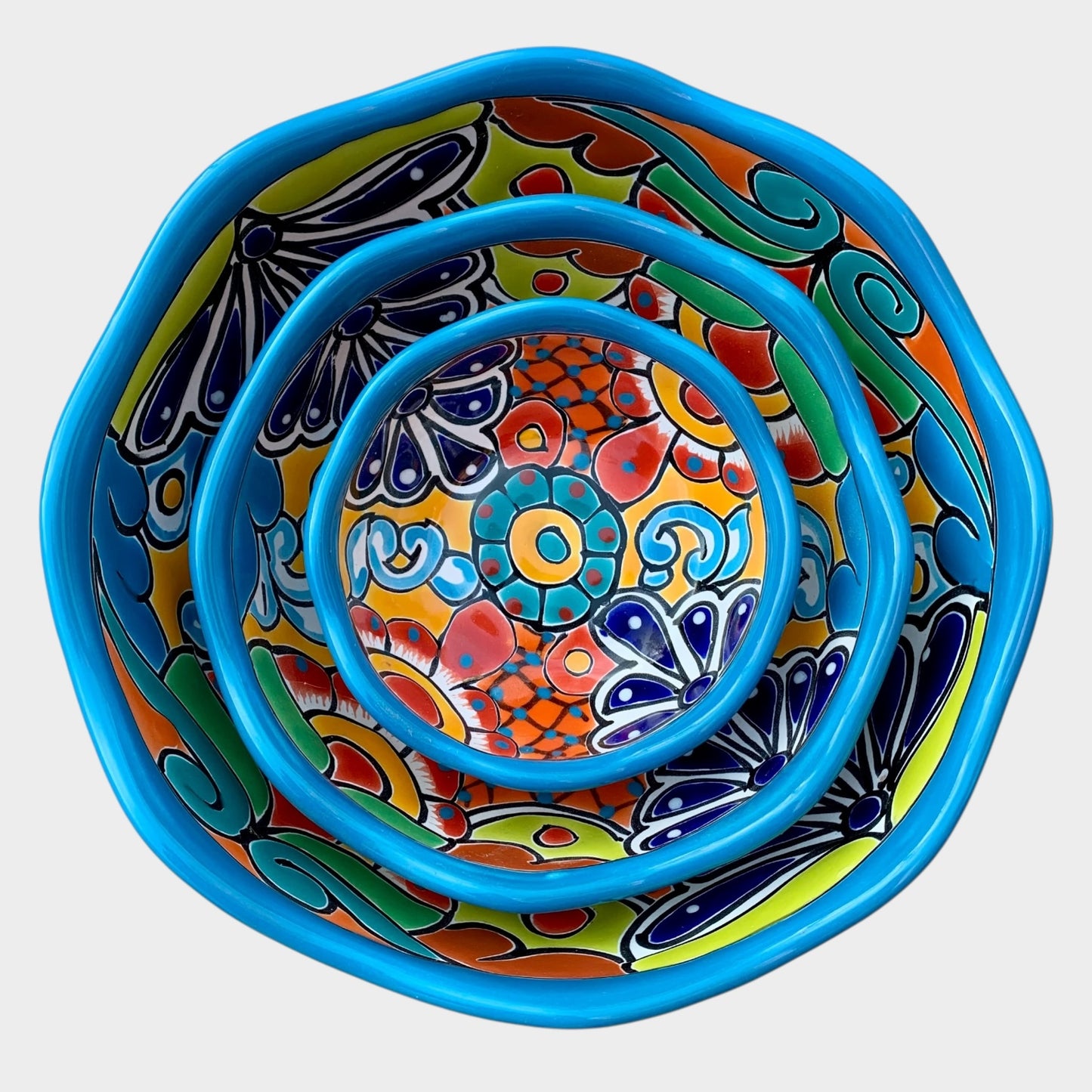 Talavera Nesting Bowl Set
