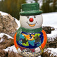 Festive Talavera Snowman Grande