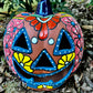 Painted Clay Art Pumpkin Calabaza