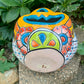 Mexican Talavera pumpkin JOL bottom