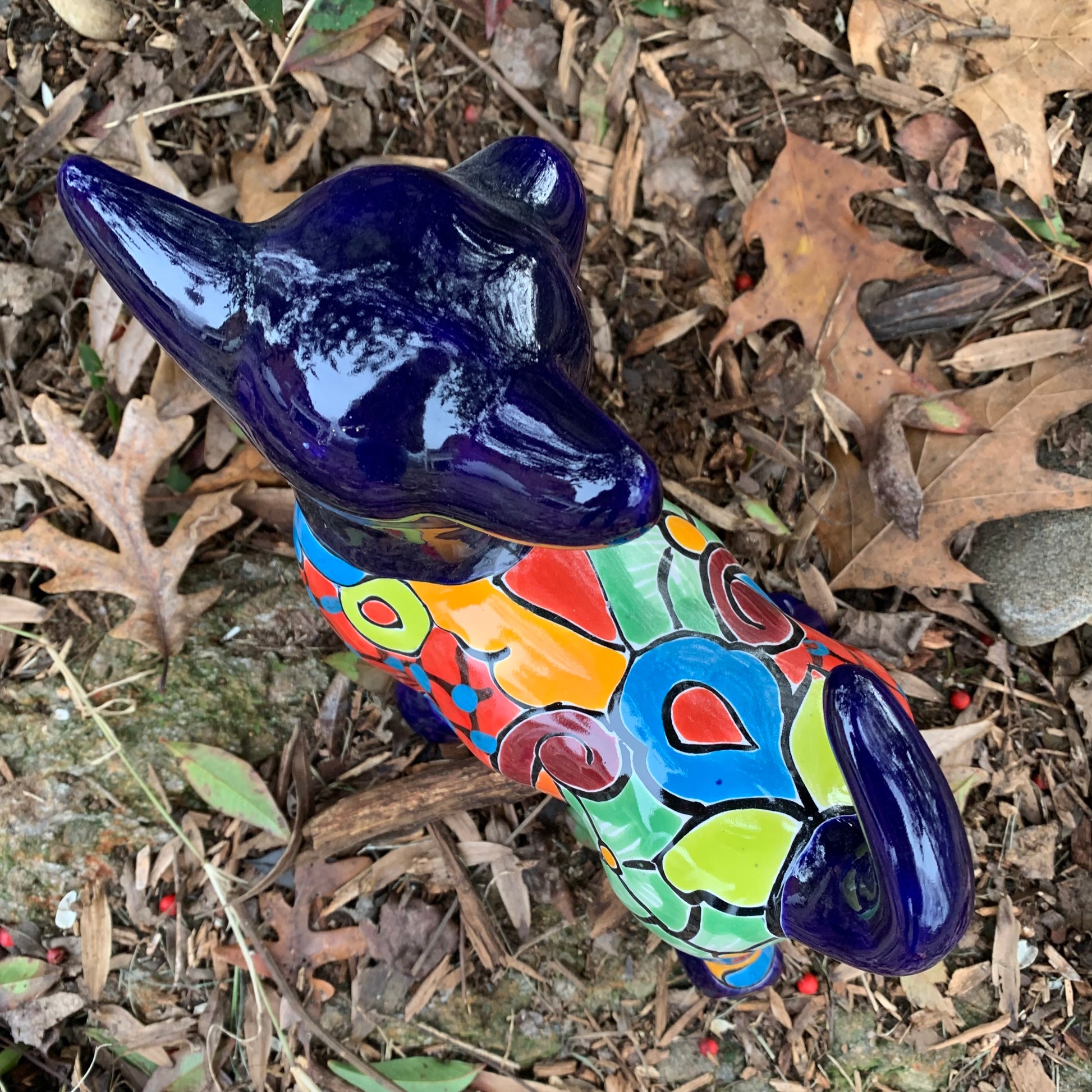 Chihuahua Talavera pottery top
