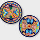 Talavera Dinner Plate Set Blue