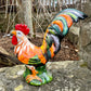 Mexican Talavera classic rooster side